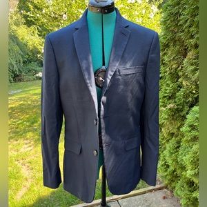 Topman Blue Suit Blazer